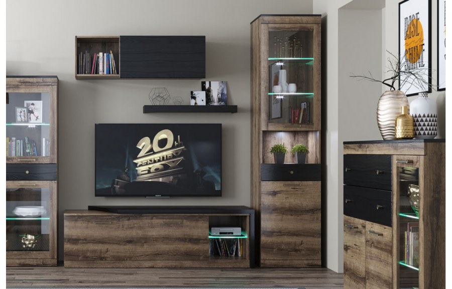 Шкаф-витрина Джаггер-1