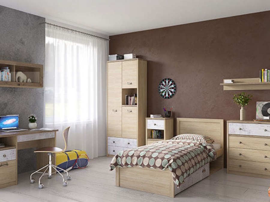 Стол Анрэкс 1d2sn, d2 Diesel дуб Мадура / Энигма