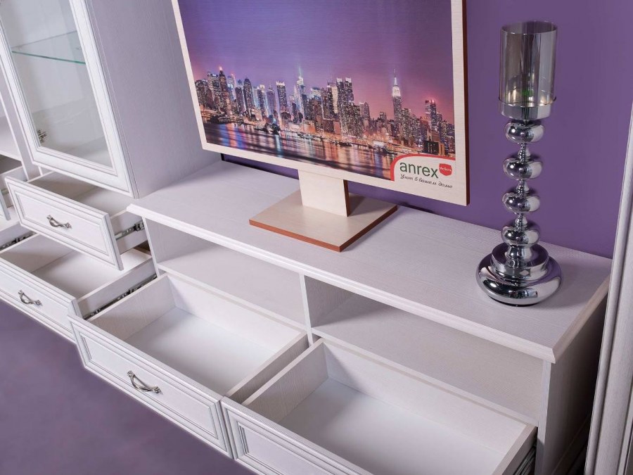 Тиффани тумба RTV 2s2n, вудлайн кремовый, Анрэкс