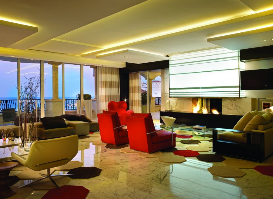 Красивая гостиная