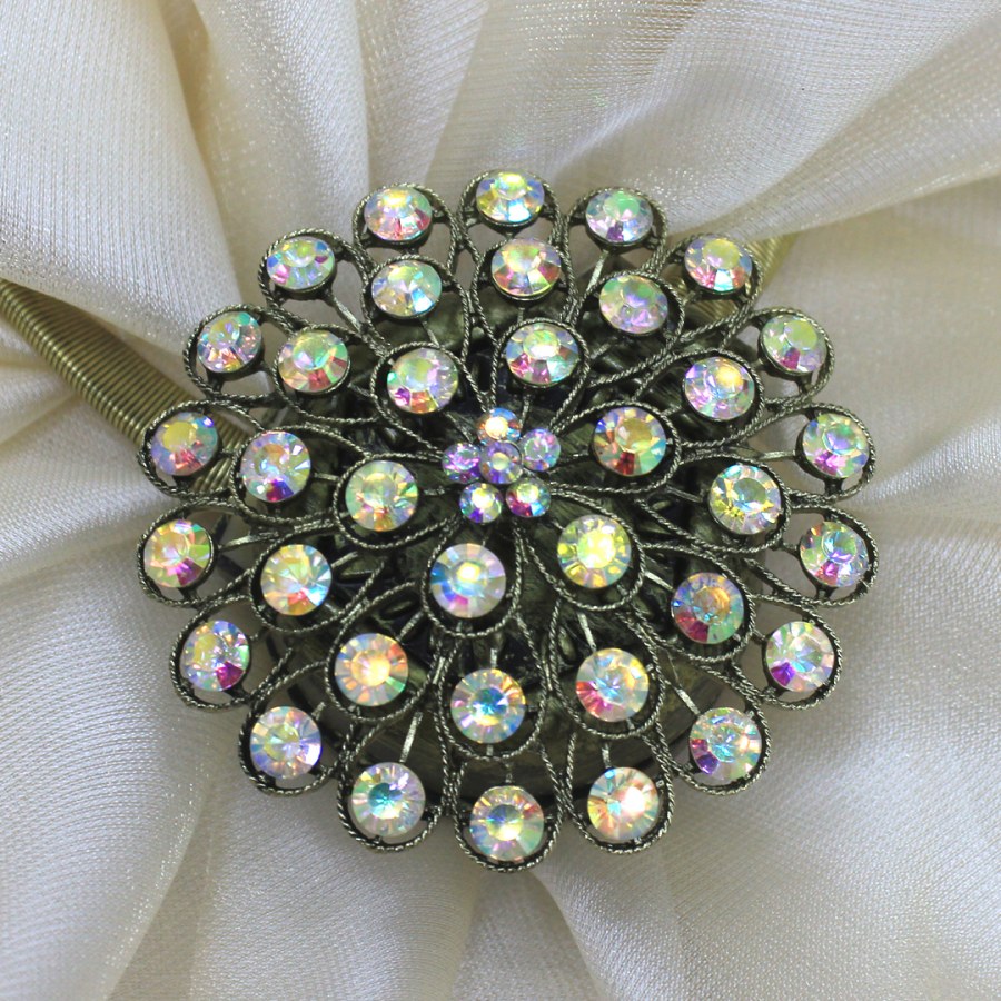 TEXREPUBLIC / подхват для штор магнитный, золото, 25 cm