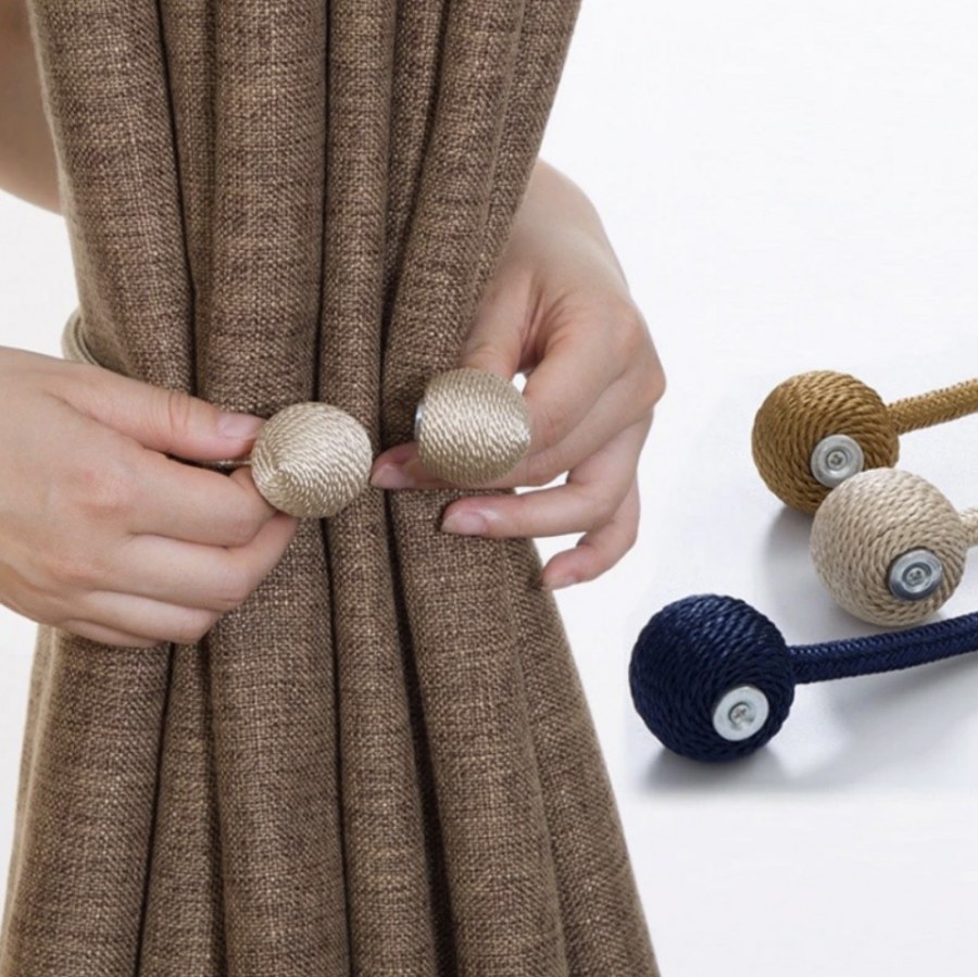 Шаровой магнитный держатель штор держатель Tieback