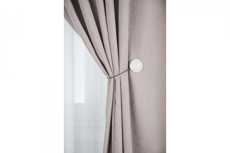 Подхваты для штор металлические к стене