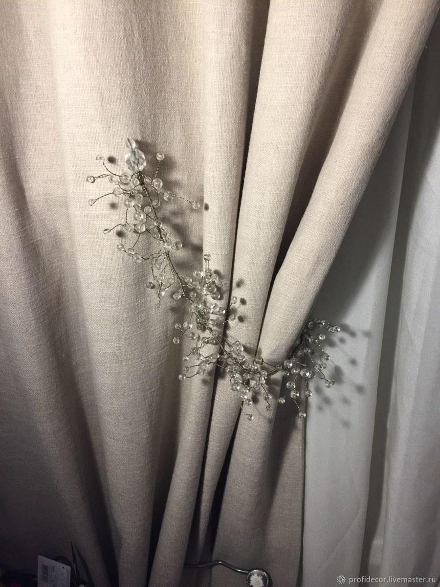 Оригинальные подхваты для штор