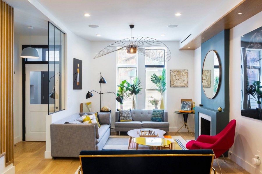 Маленькая гостиная в стиле Фьюжн