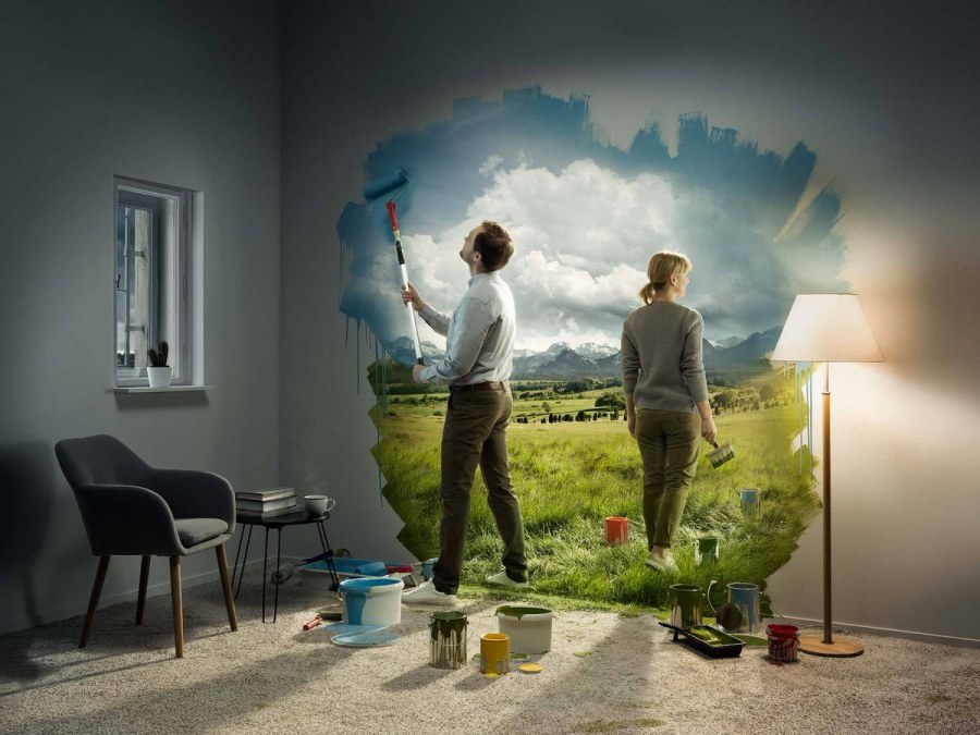 Сочетание цветов в интерьере офиса