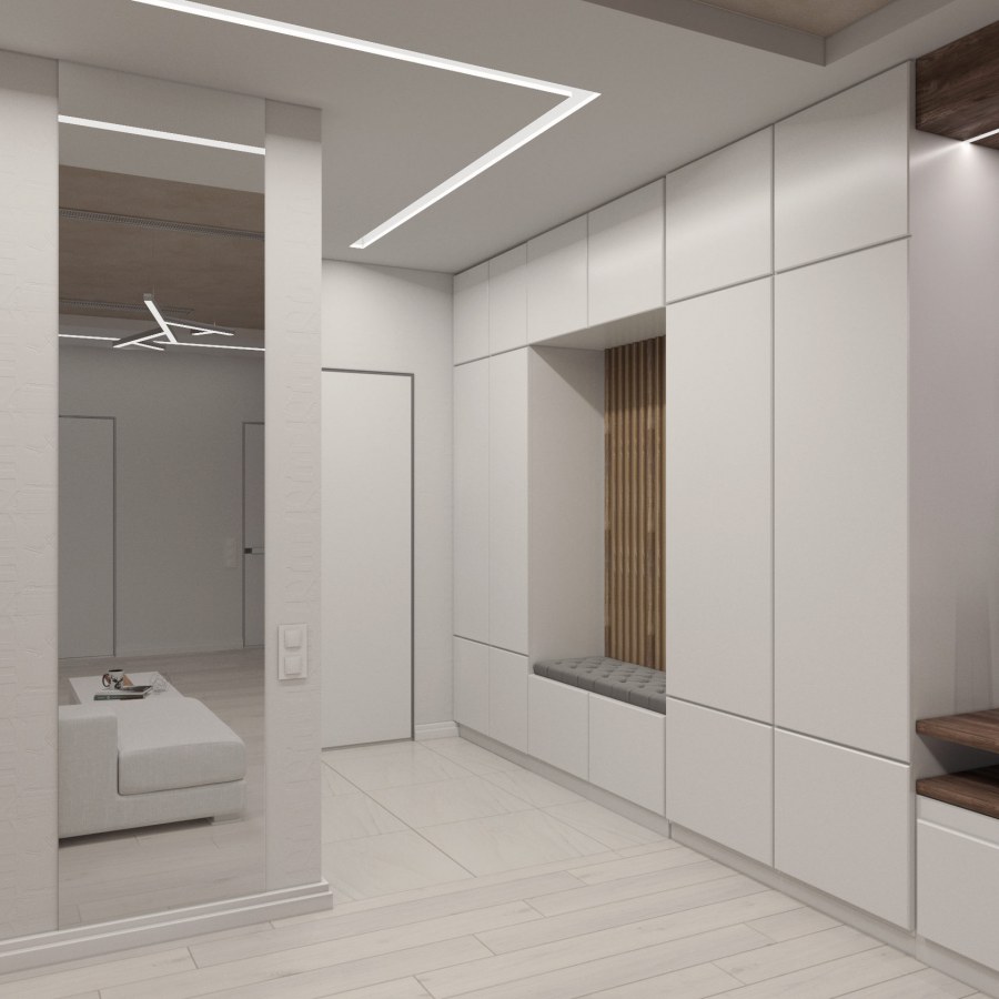 Узкая прихожая