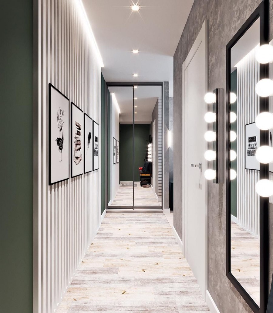 Современный интерьер прихожей