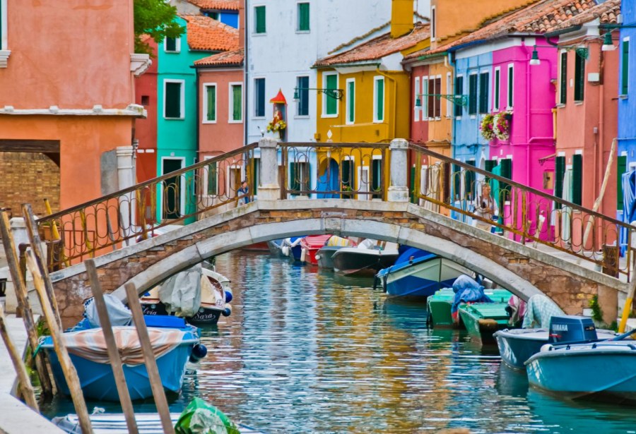 Остров Бурано в Венеции