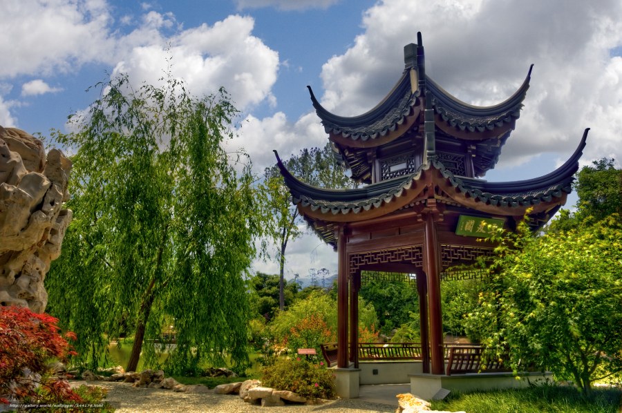 Японская пагода беседка