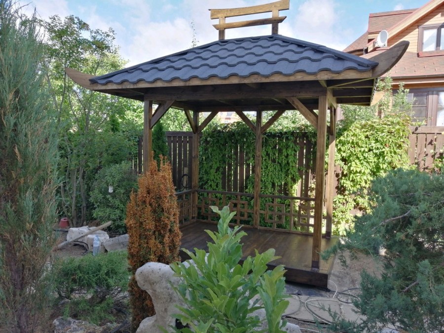 Беседка пагода Китай стиль