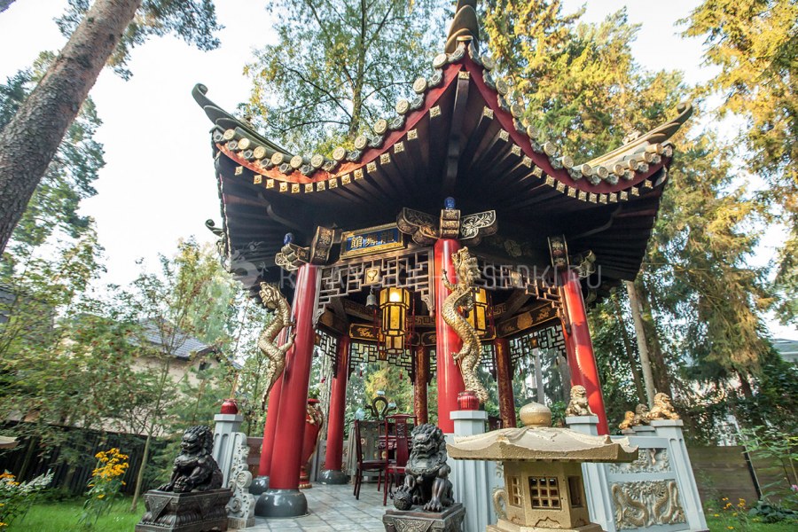 Беседка китайская пагода