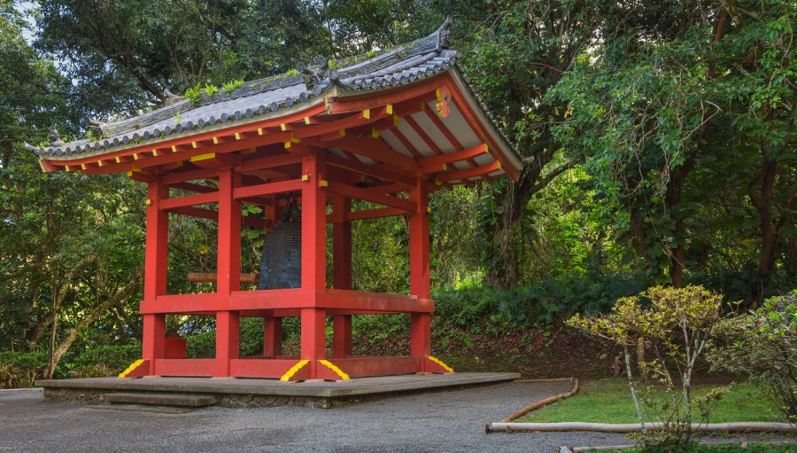 Пергола в китайском саду