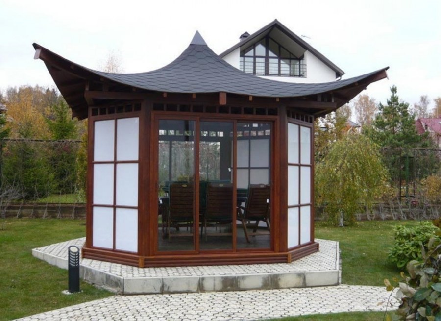 Беседка китайская пагода