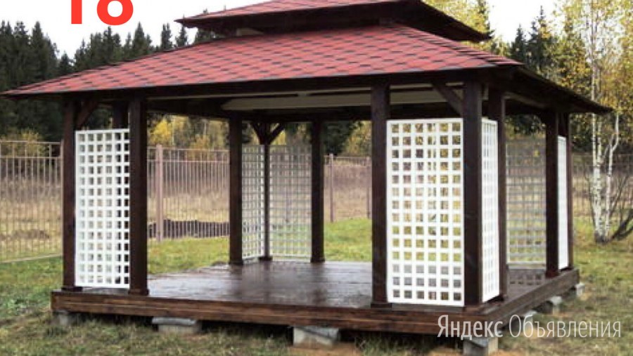 Пергола в китайском саду