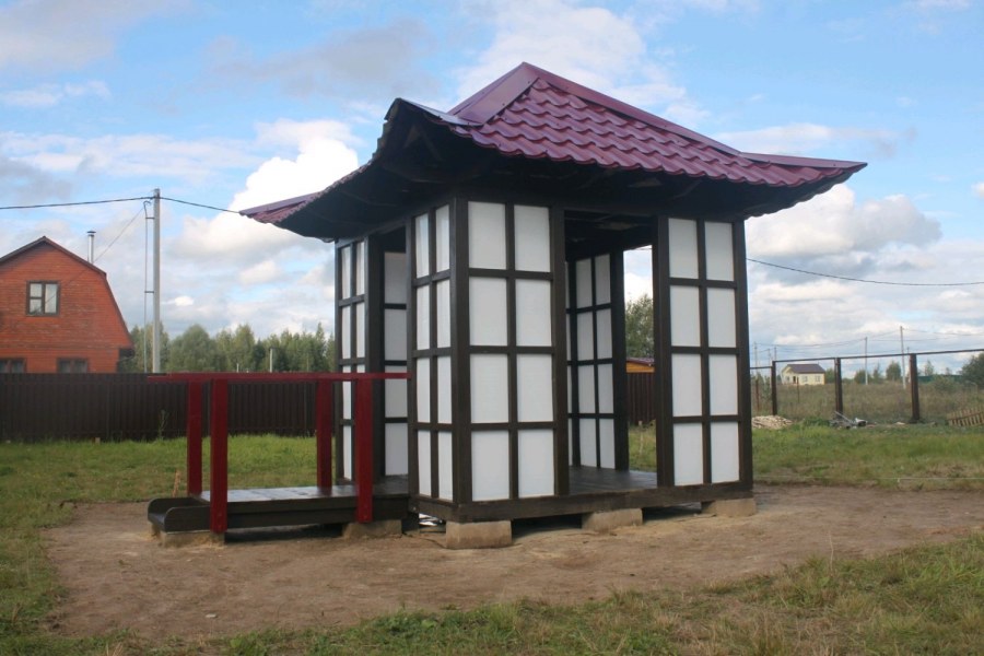 Китайские беседки для дачи