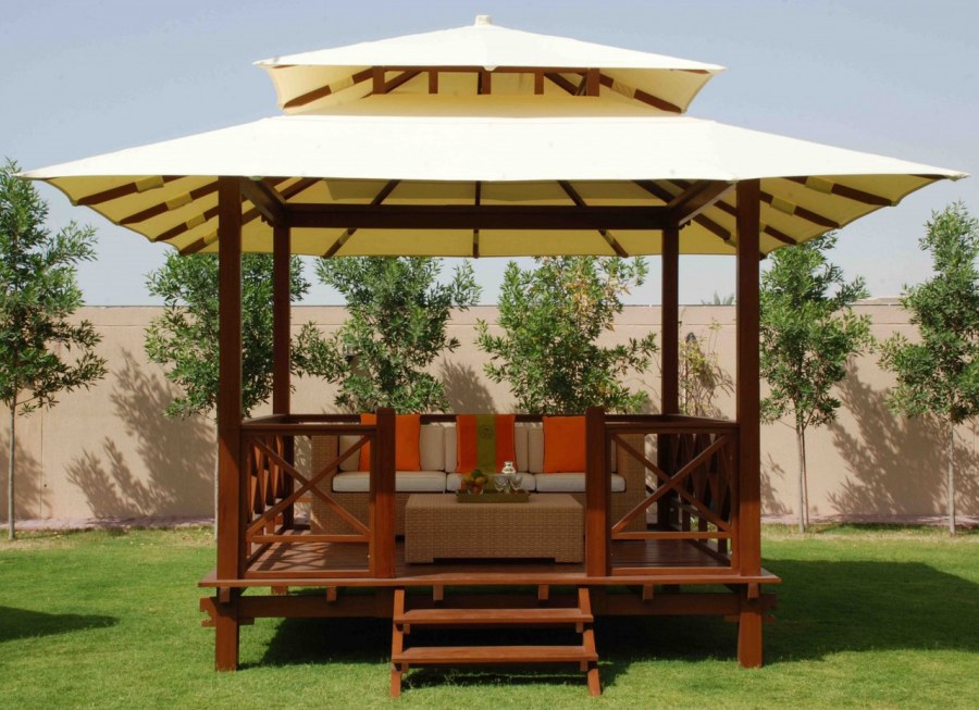 Беседка в японском стиле