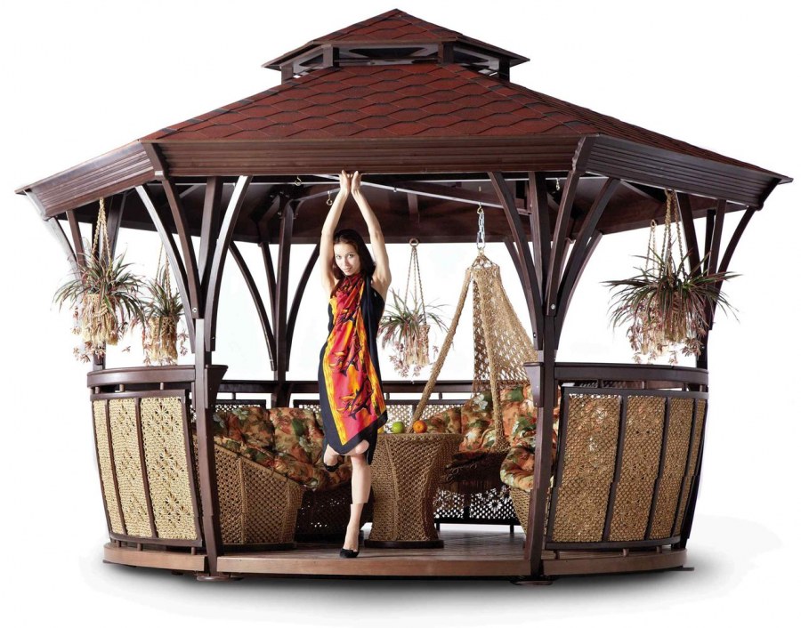 Беседка в японском саду