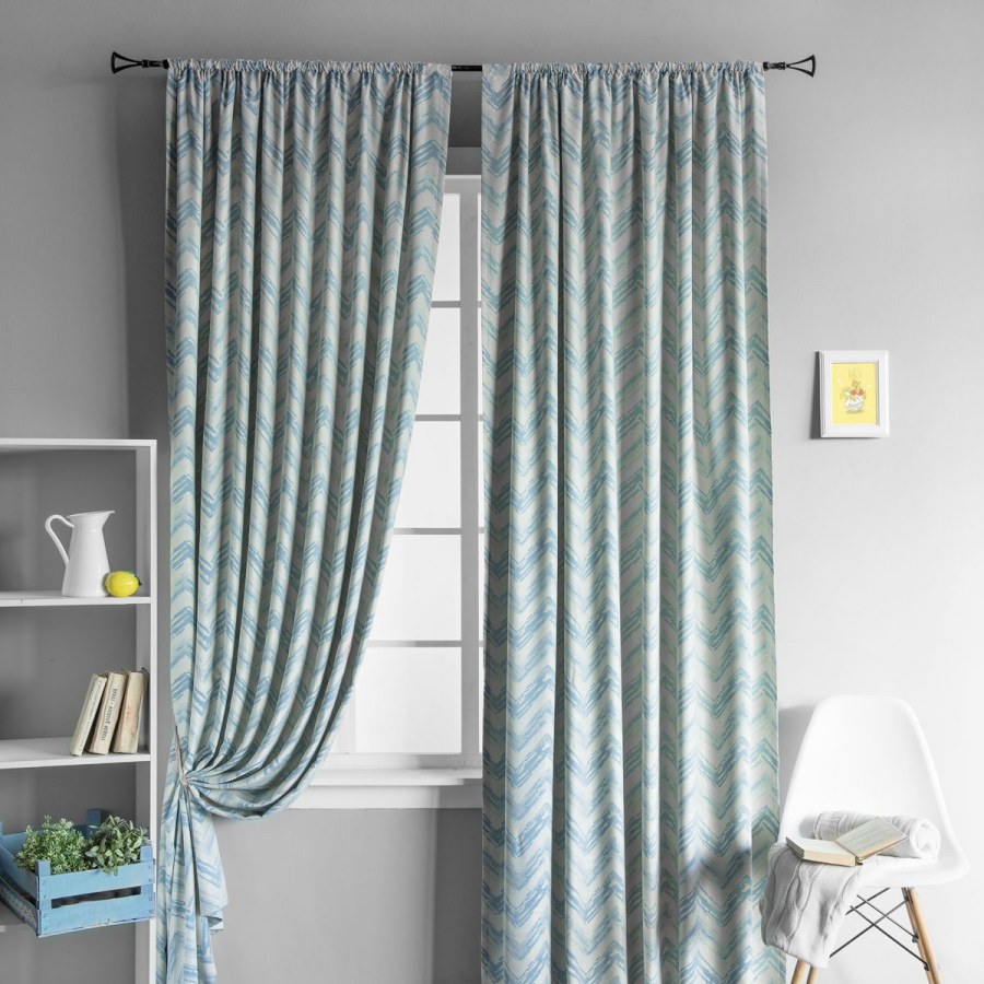 Шторы Верди морская волна