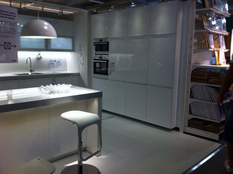 Кухня икеа Рингульт серый