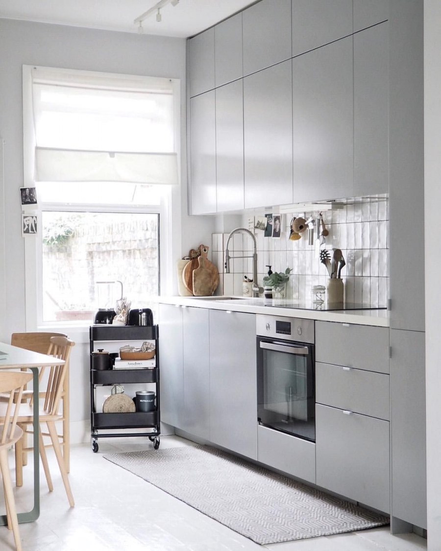 Икеа Рингульт серый глянец