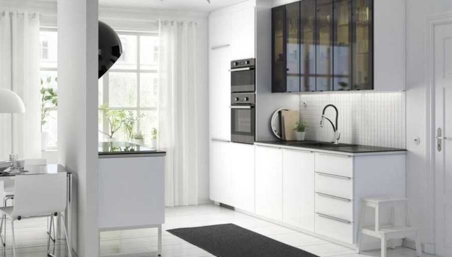 Кухня икеа Рингульт белый