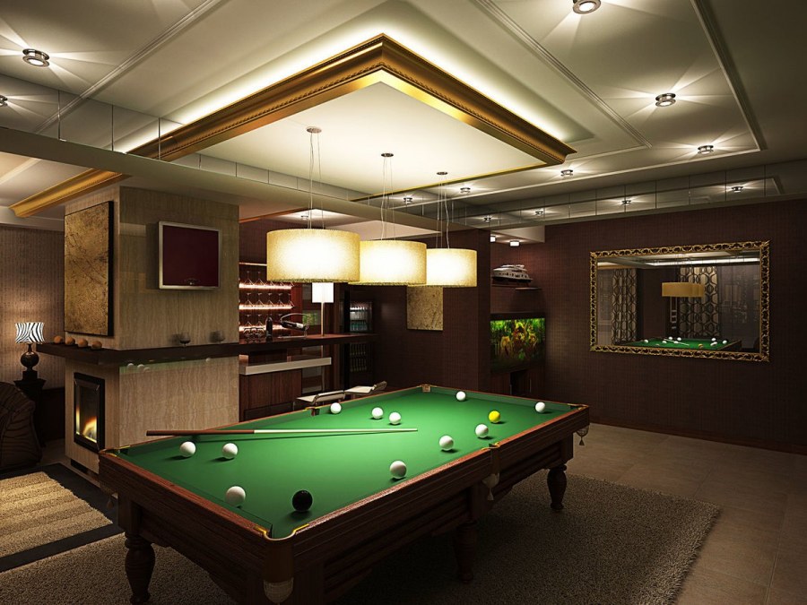 Бильярдные в частном доме