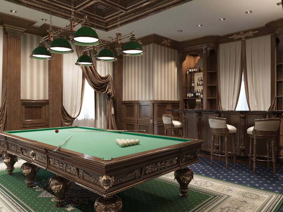 Бильярдная комната Интурист Ставрополь