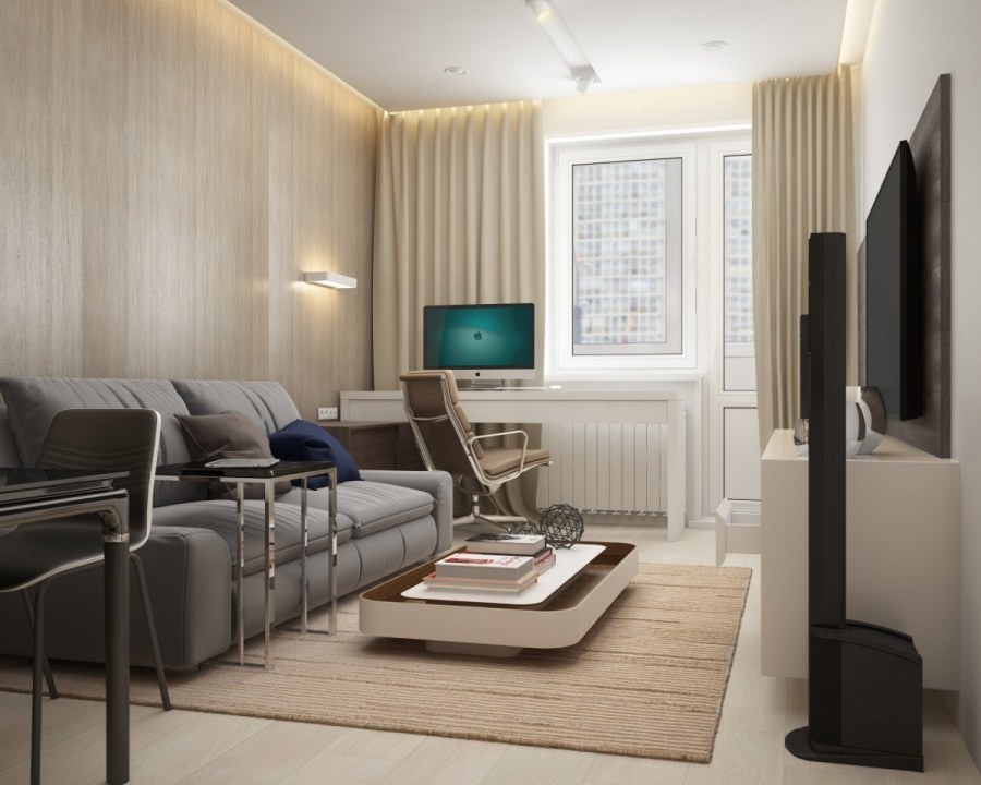 Интерьер квартиры евродвушка планировка