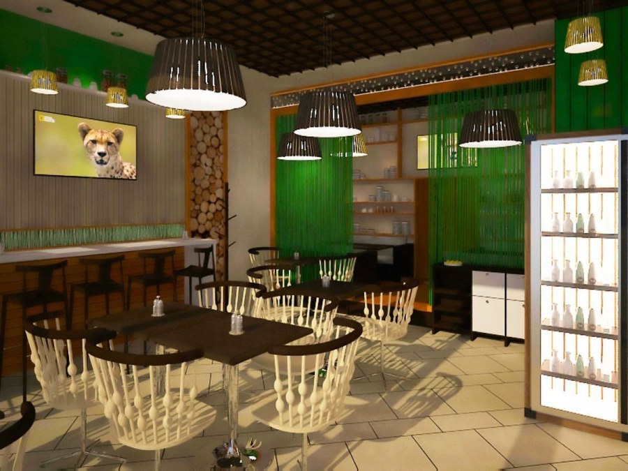 Мини кафе дизайн