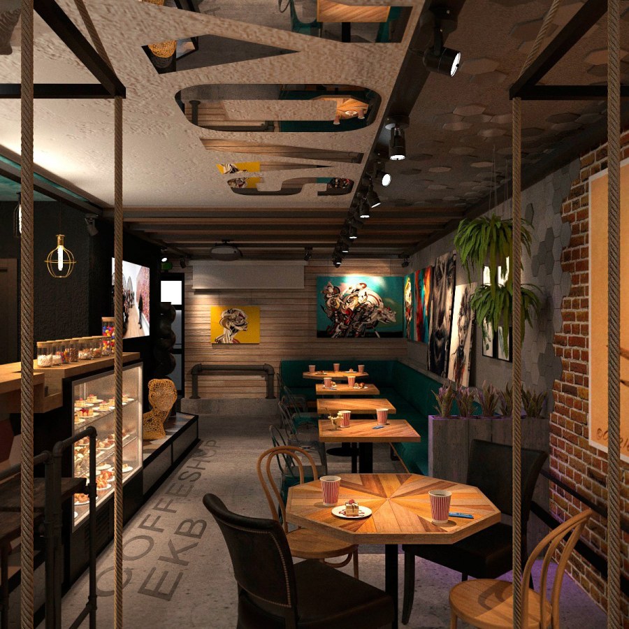 Уютное мини кафе