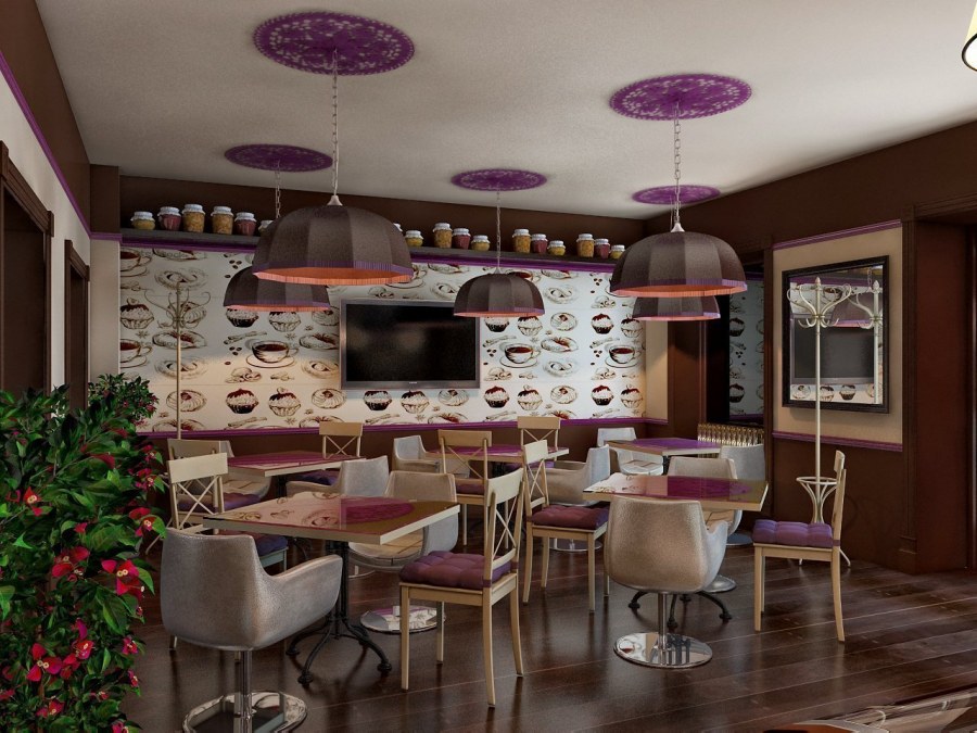 Интерьер кондитерской