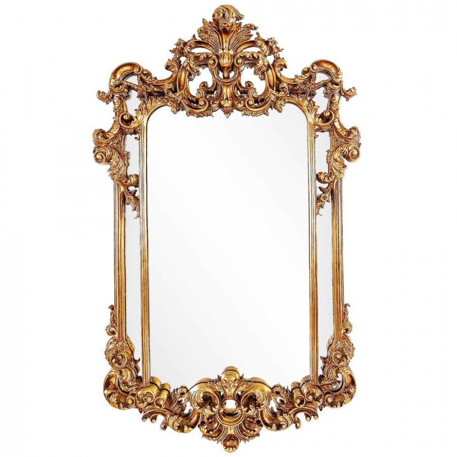 Зеркала из гипса в стиле рококо