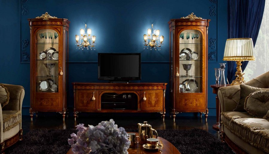 Италия гостиная мебель классика Маджолини