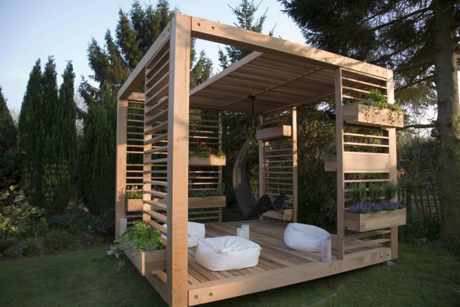 Деревянные беседки