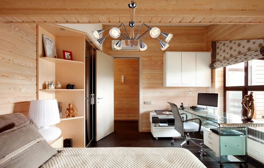 Вагонка в интерьере