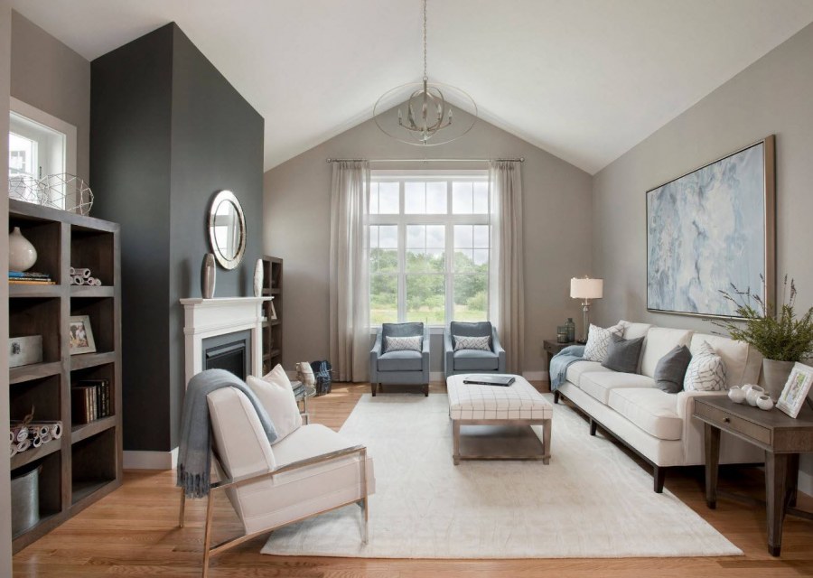 Сложные оттенки в интерьере