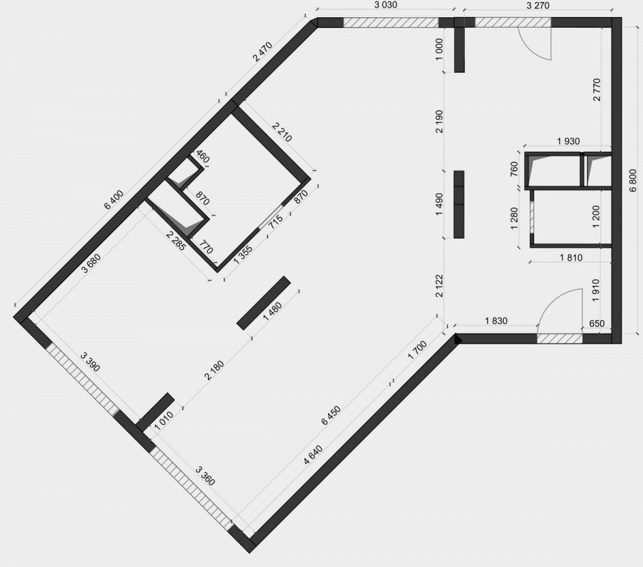 Сложная планировка