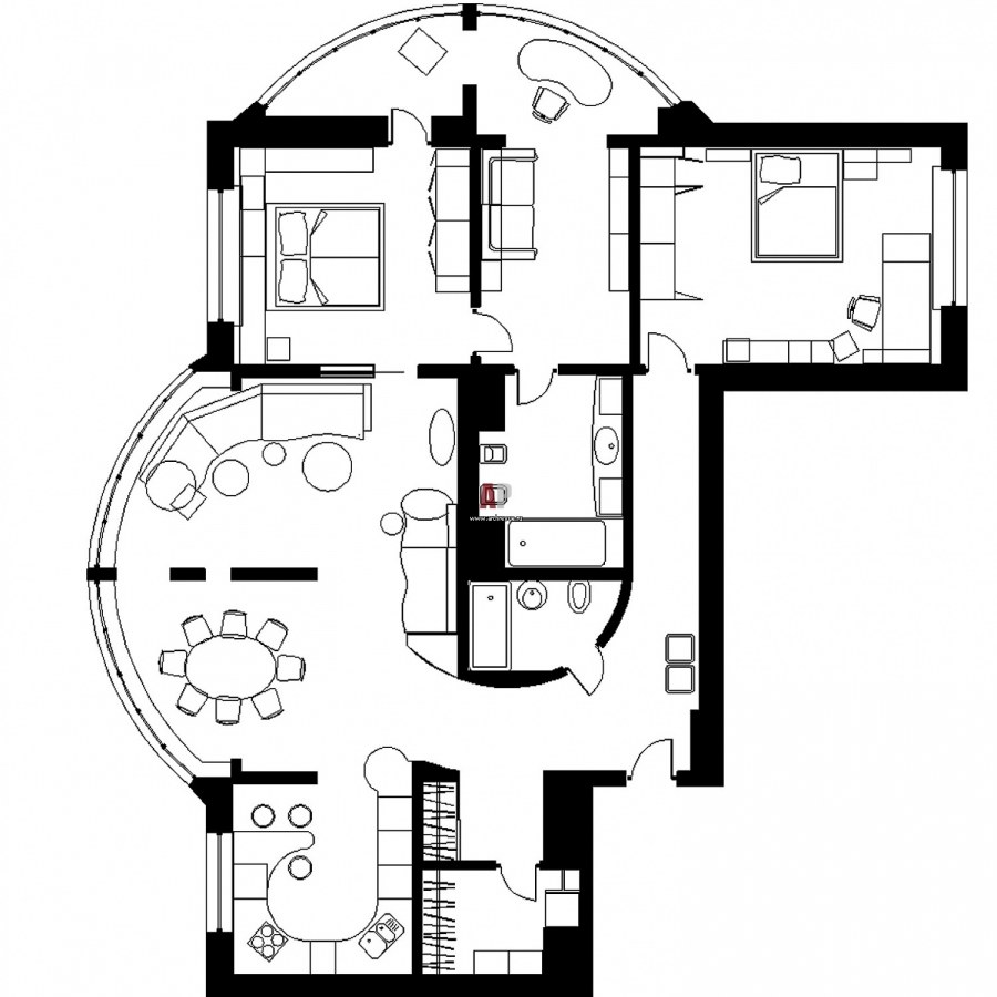 Уильямс-Тауэр план этажа