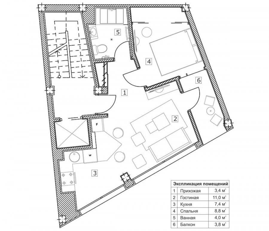 Нестандартные планировки квартир