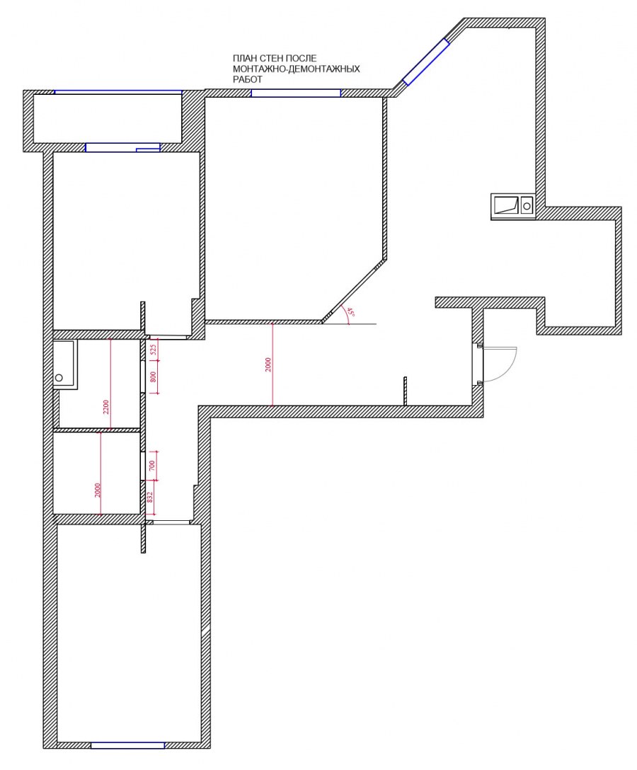 Монтажно-демонтажный план