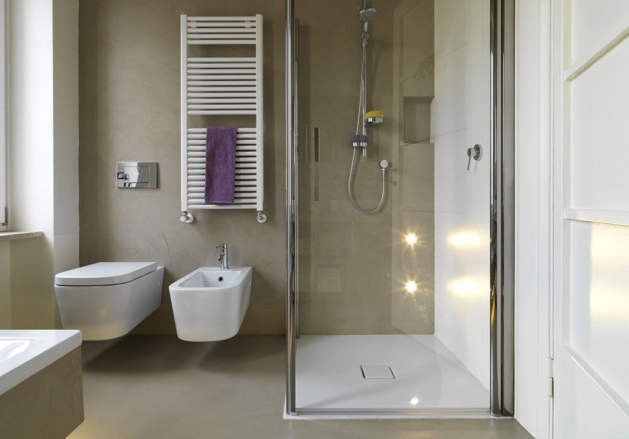 Ванные комнаты с душевой