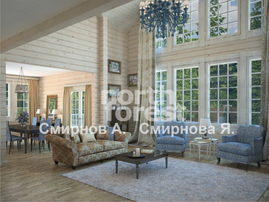 Интерьер загородного дома