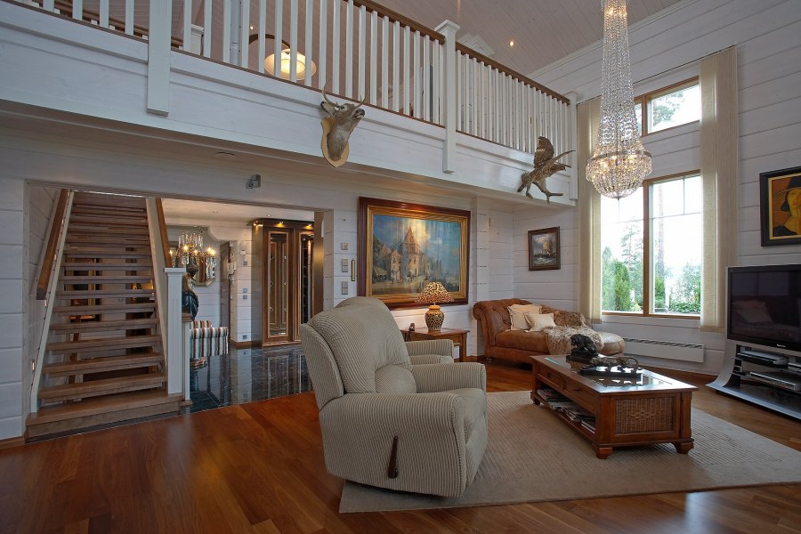 Загородный дом интерьер