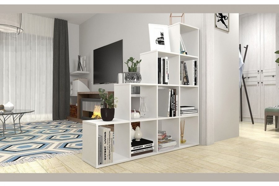 Стеллаж Polini Home Smart каскадный 10 секций