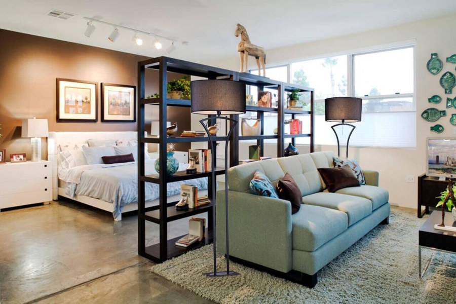 Стеллаж для зонирования