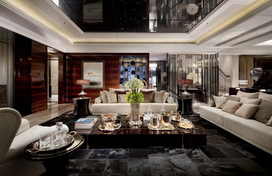 Роскошный современный интерьер