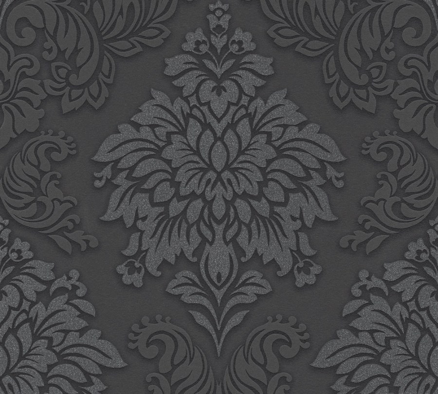 Обои флизелиновые a.s. Creation Metropolitan stories чёрные 0.53 м 369222