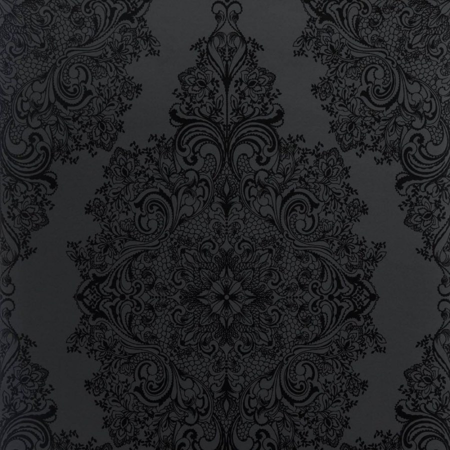 Черные обои для стен