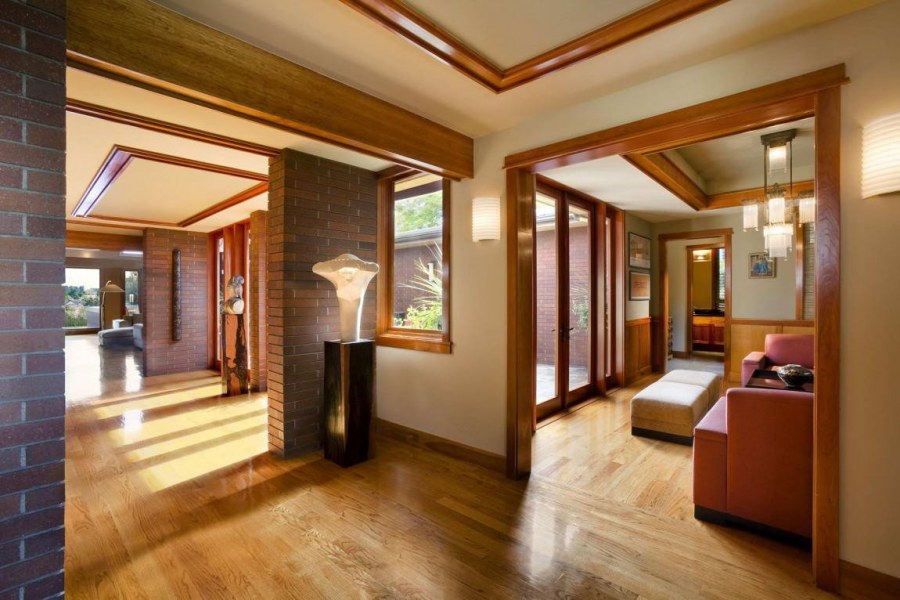 Дом в стиле прерий интерьер